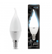 Лампа Gauss LED Candle tailed E14 6.5W 4100K