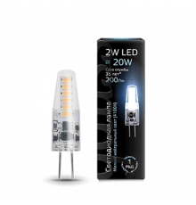 Лампа Gauss LED G4 AC220-240V 2W 4100K