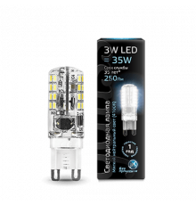 Лампа Gauss LED G9 AC150-265V 3W 4100K