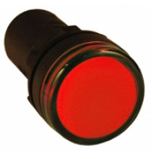 Лампа AD-22DS(LED)матрица d22мм красный 230В TDM