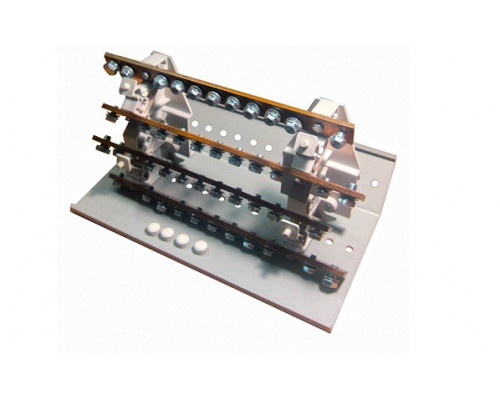 Распределительный блок РБ-400 4П 400А (4 шины 10xM6+1хM8) TDM