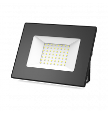 Прожектор светодиодный Gauss LED 50W IP65 6500К черный 1/40