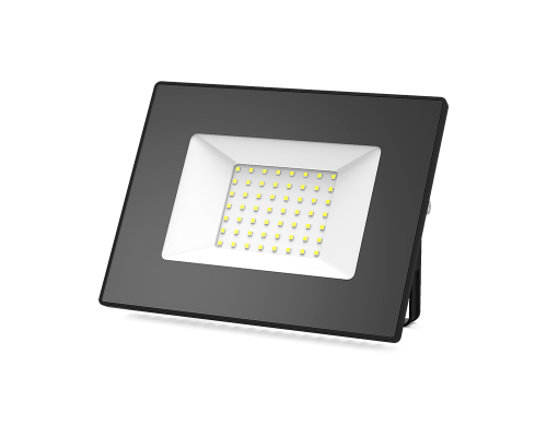 Прожектор светодиодный Gauss LED 50W IP65 6500К черный 1/40