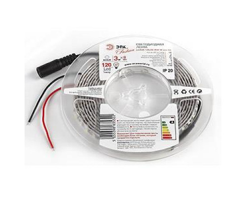 ЭРА Лента светодиодная LS3528-120LED-IP20-W-eco-3m