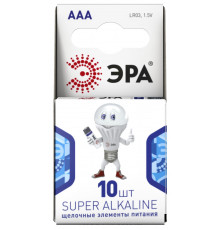 Батарейки ЭРА LR03-10BL компактный SUPER Alkaline