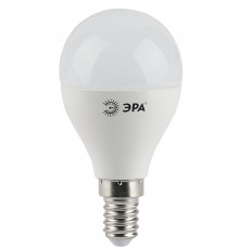 LED P45-5W-827-E14 ЭРА (диод, шар, 5Вт, тепл, E14)