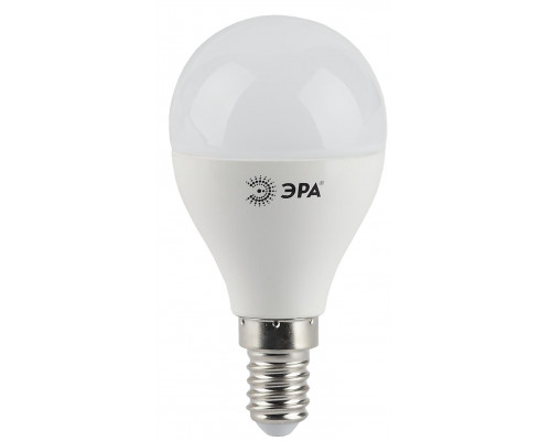 LED P45-5W-827-E14 ЭРА (диод, шар, 5Вт, тепл, E14)