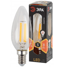 F-LED B35-5W-827-E14 ЭРА (филамент, свеча, 5Вт, тепл, E14)