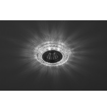 DK LD3 SL/WH Светильник ЭРА декор c белой светодиодной подсветкой, прозрачный
