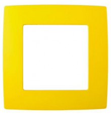 12-5001-21 ЭРА Рамка на 1 пост, Эра12, жёлтый