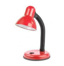 Настольный светильник ЭРА N-120-E27-40W-R красный