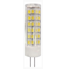 Лампочка светодиодная ЭРА STD LED JC-7W-220V-CER-827-G4 G4 7Вт керамика капсула теплый белый свет