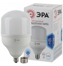 Лампа светодиодная ЭРА STD LED POWER T160-65W-4000-E27/E40 Е27 / Е40 65 Вт колокол нейтральный белый свет