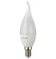 Лампочка светодиодная ЭРА STD LED BXS-5W-827-E14 E14 / Е14 5Вт свеча на ветру теплый белый свет
