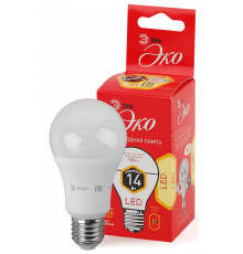 ECO LED A60-14W-827-E27 ЭРА (диод, груша, 14Вт, тепл, E27)