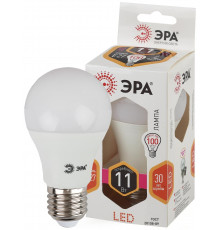 Лампочка светодиодная ЭРА STD LED A60-11W-827-E27 E27 / Е27 11 Вт груша теплый белый свет
