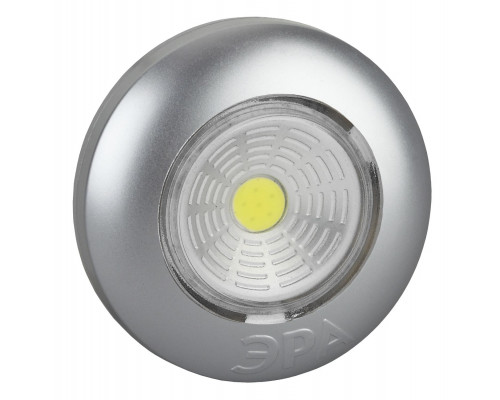 Светодиодный фонарь подсветка ЭРА Пушлайт SB-503 Аврора самоклеящийся серебристый COB
