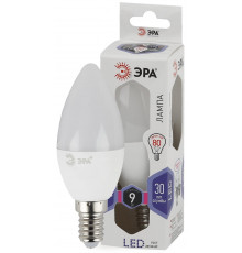 Лампочка светодиодная ЭРА STD LED B35-9W-860-E14 E14 / Е14 9Вт свеча холодный дневной свет