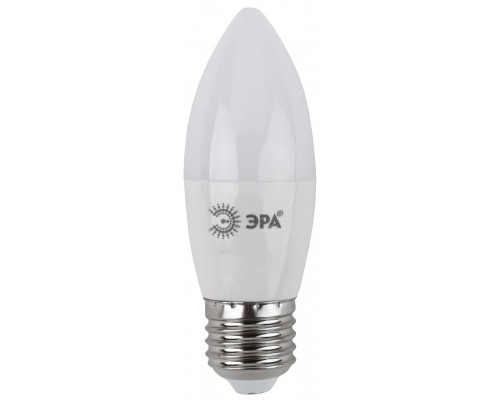 Лампочка светодиодная ЭРА STD LED B35-9W-860-E27 E27 / Е27 9Вт свеча холодный дневной свeт