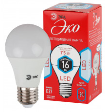 ECO LED A60-16W-840-E27 ЭРА (диод, груша, 16Вт, нейтр, E27)