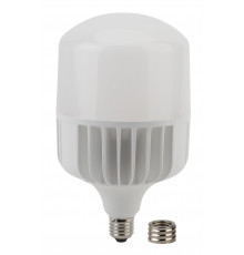 Лампа светодиодная ЭРА STD LED POWER T140-85W-4000-E27/E40 Е27 /Е40 85 Вт колокол нейтральный белый свет