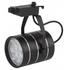 Трековый светильник однофазный ЭРА TR3 - 12 BK светодиодный 12Вт черный SMD