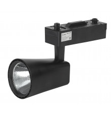 Трековый светильник однофазный ЭРА TR4 - 20 BK светодиодный 20Вт черный COB