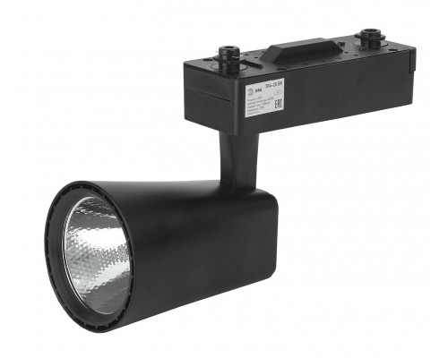 Трековый светильник однофазный ЭРА TR4 - 20 BK светодиодный 20Вт черный COB