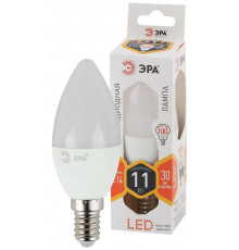 Лампочка светодиодная ЭРА STD LED B35-11W-827-E14 E14 / Е14 11Вт свеча теплый белый свет