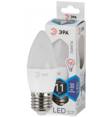 Лампочка светодиодная ЭРА STD LED B35-11W-840-E27 E27 / Е27 11Вт свеча нейтральный белый свeт