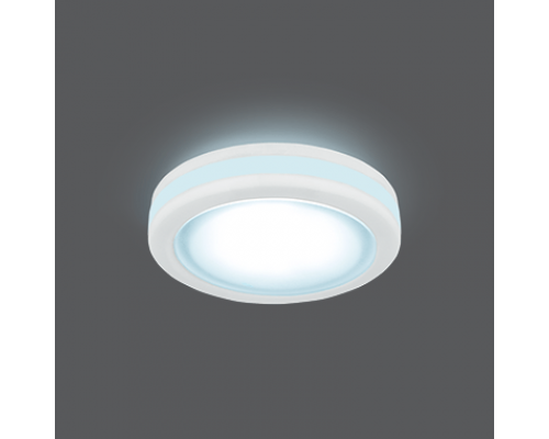 Светильник Gauss Backlight BL099 Кругл. Белый, 5W, LED 4000K 1/60
