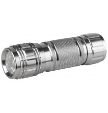 Светодиодный фонарь ЭРА SD9 ручной на батарейках алюминиевый