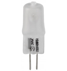 Лампочка галогенная ЭРА G4-JCD-40W-230V-FR G4 40Вт капсула матовая теплый белый свет