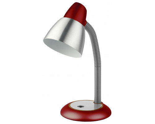 Настольный светильник ЭРА N-115-E27-40W-R Е27 с основанием красный