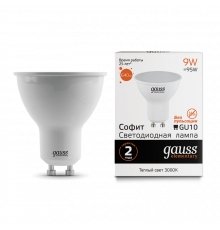 Лампа Gauss LED Elementary MR16 GU10 9W