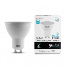 Лампа Gauss LED Elementary MR16 GU10