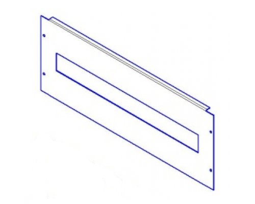 Фальш-панель для ВРУ 150х450мм с вырезом TDM