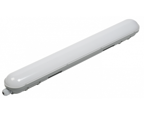Светильник светодиодный ДСП 1305 18Вт 6500К IP65 600мм серый пластик IEK