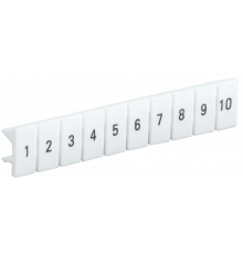 Маркеры для КПИ-4мм2 с нумерацией №№ 1-10 IEK