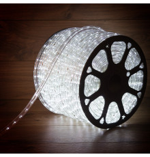 Дюралайт LED фиксинг (2W) - БЕЛЫЙ Эконом диаметр 13мм, 24LED/м, модуль 2м