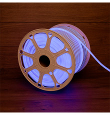 Гибкий неон SMD, (8х16 мм), синий, 120 LED/м (с комплектом подключения)
