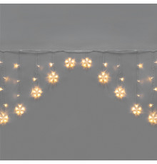 Гирлянда Арка со звездами 2,5х1,2м, 136LED, цвет свечения теплый белый, с контроллером 8 режимов, 230В