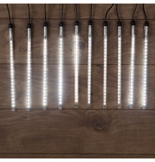 Гирлянда Тающие сосульки Каучук 24 В, комплект 10 шт. х 30 см, шаг 100 см, 420 LED, белый, соединяются