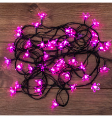 Гирлянда светодиодная Цветы Сакуры 50 LED РОЗОВЫЕ 7 метров с контроллером