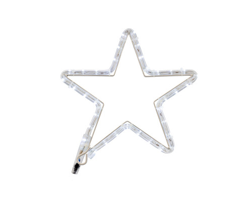 Фигура световая Звездочка LED белая, 30х28 см
