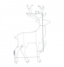 Фигура световая Сказочный олень из гибкого неона, 140х93 см, 1680 LED