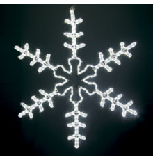 Фигура световая Большая Снежинка белая, 95х95 LED