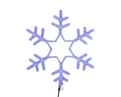 Фигура Снежинка LED без контр. СИНЯЯ 55х55 см