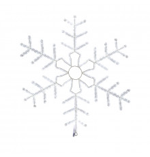 Фигура световая Снежинка мерцающая LED 95х95 см(Flashing)