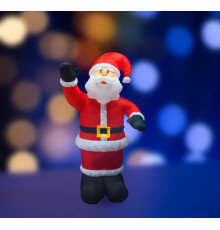 Дед Мороз приветствует, размер 180 см, внутренняя подсветка 5 LED